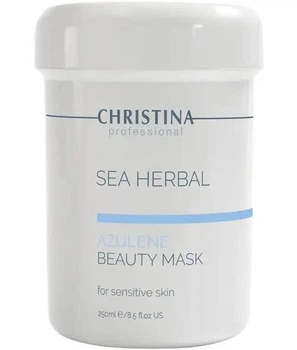 Азуленова маска краси для чутливої шкіри Christina Sea Herbal Beauty Mask Azulene, 250 мл