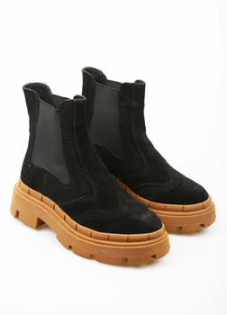 Ботинки BRONI 37 Черный (BRN-1442-Black)