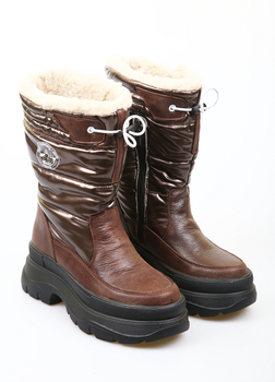Чоботи BRONI 32 Коричневий (BRN-1544-Brown)