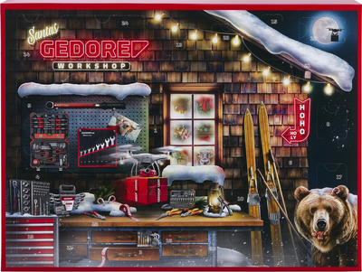 Набір інструментів Gedore Red Advent Calendar 2025 51 шт. (R33003151)
