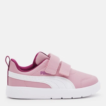Дитячі кеди для дівчинки Puma Courtflex V3 V PS 39764215 32 (13) Poised Pink/White/Berry (4069156748910)