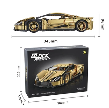 Конструктор Lamborghini Gold 1309 деталей G439476-T1005