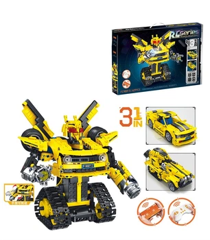 Конструктор Робот-Трансформер на пульті керування Bumblebee 3в1 627 деталей G482923-fc9007