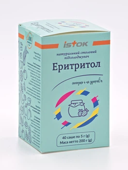 Еритритол порошок 5г у саше №40