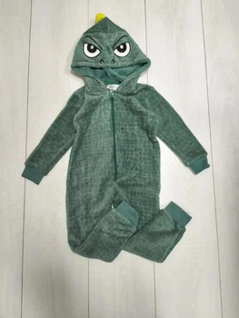 Кигуруми комбинезон зеленый Динозавр Infiniti Kids 98-104см