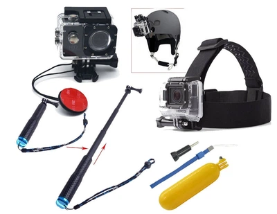 Набор аксессуаров Primo N2 для экшн камер SJCAM, GoPro, Xiaomi, Atrix, Airon, EKEN