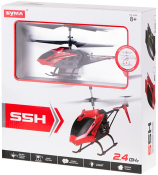 Helikopter zdalnie sterowany KIK S5H Czerwony (5903039719040)
