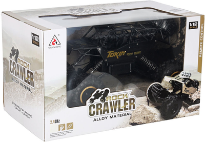 Автомобіль радіокерований KIK Rock Crawler Чорний (5903039719071)