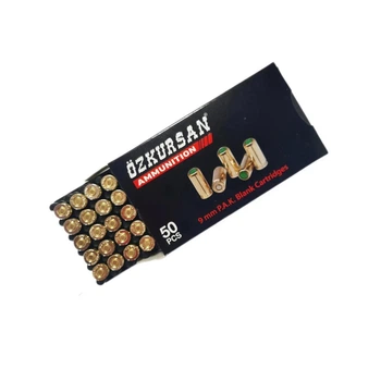 Холості набої Ozkursan 9 mm (пістолетні) 25 шт