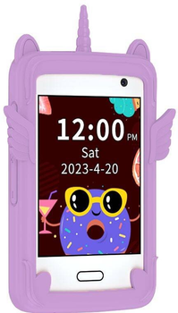 Телефон для дітей Bemi Tok Фіолетовий (BPHTOK01VT) (6972689173907)