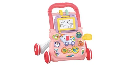 Каталка-ходунки HB 0041Р Limo Toy с панелью для игр