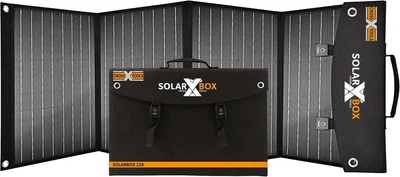 Панель солнечная монокристаллическая Cross X Tools SOLARBOX 120 120 Вт/DC/USB-C/USB 2.0 (100610024)
