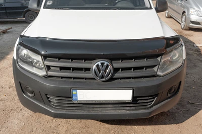 Дефлектор капота для Volkswagen Amarok 2010-2022, Мухобійка капота Volkswagen Amarok V2