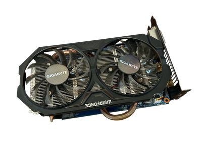 Видеокарта GTX 750Ti 2GB Gigabyte WINDFORCE DDR5 (GV-N75TOC-2GI) Б/У