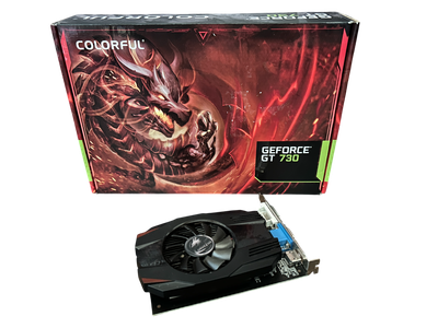 Видеокарта GT 730 2GB Colorful DDR3 Б/B - Б/У