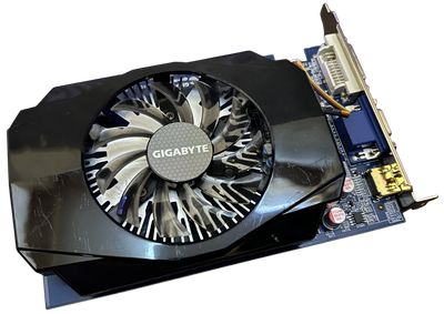 Видеокарта GT 730 2GB Gigabyte DDR3 (GV-N730-2GI) Б/У