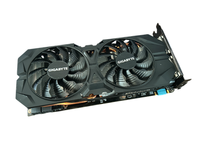 Видеокарта GTX 960 4GB Gigabyte WINDFORCE OC GDDR5 (GV-N960WF2OC-4GD) Б/У