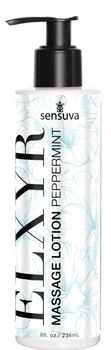 Лосьйон для масажу ніг та ступнів Sensuva ELXYR Peppermint 236мл