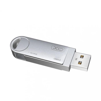 Флеш-накопичувач XO DK02 USB3.0 rotating Flash Disk 32 GB Сріблястий