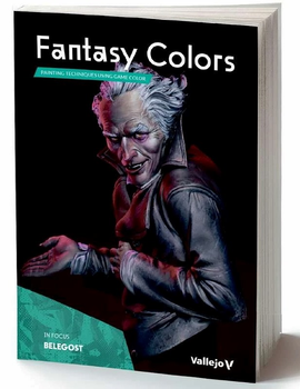 Książka Vallejo Fantazyjne kolory Techniki malarskie przy użyciu farb z serii Game Color (wydanie angielskie) (9788409555956)