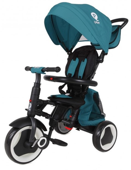 Триколісний велосипед Milly Mally Qplay Rito Plus Зелений 3846 (5061047480113)
