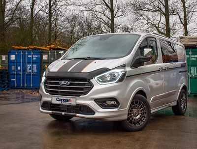 Дефлектор капота для Ford Custom 2018-2022, Мухобійка капота Ford Custom