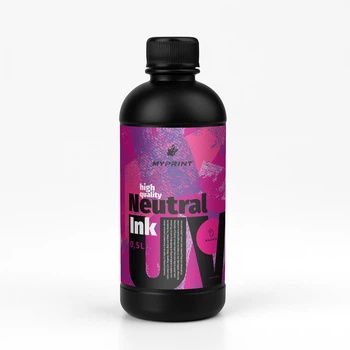 Чернила для УФ печати My Print UV LED neutral (0,5 л) magenta (9604)