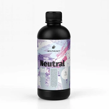 Чернила для УФ печати My Print UV LED neutral (0,5 л) white (9606)