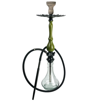 Кальян KARMA HOOKAH Модель 3.1 Green (Колба Drop Clear)