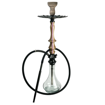 Кальян KARMA HOOKAH LINE Модель 3.2 Purple (Колба Drop Clear)