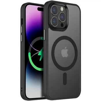 Чохол Ummi Colorful with MagSafe для Apple iPhone 13 Pro (6.1") Чорний / Black