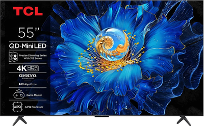 Телевізор TCL 55" QLED 55C6KS (55C61KS)