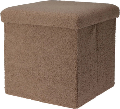 Пуф Storage solutions Bini з відділенням для зберігання Світло-коричневий (5902973458725)