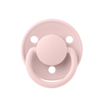 Пустушка BIBS 0-36 міс De Lux Round Silicone - Blossom