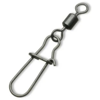Вертлюжок с застежкой Daiwa Prorex Snap Swivel M 18 kg 10 pcs (1102-15408-101)