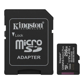 Картка пам'яті MicroSDXC 256 GB UHS-I Class 10 Kingston Canvas Select Plus R150MB/s (SDCS3/256GBSP) ( 16121 )