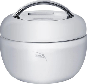 Термос для їжі Orion Apple сталевий Сріблястий 800 мл (8592381116699)