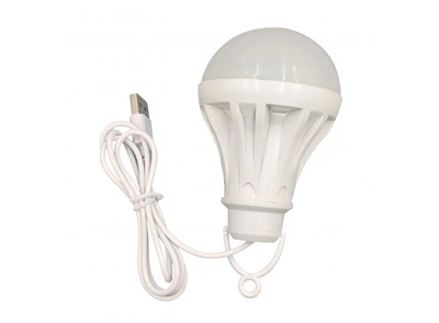 Світлодіодна лампа Luxel A60 5W USB 6500K (063-USB)