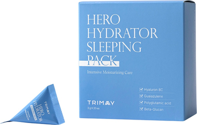Maska nawilżająca do twarzy Trimay Hero Hydrator 20 x 3 g (8809822540600)