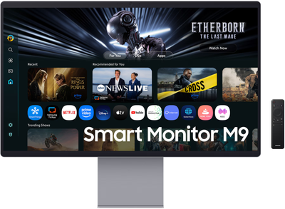Монітор 32" Samsung Smart AI Monitor M9 S32FM900SU (LS32FM900SUXEN)