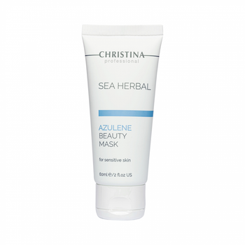 Азуленова маска краси для чутливої шкіри Christina Sea Herbal Beauty Mask Azulene 60 мл