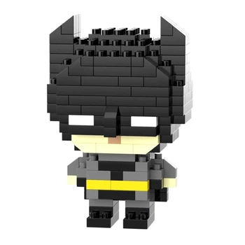 Конструктор Бэтмен Черный 150 деталей 7 см Batman
