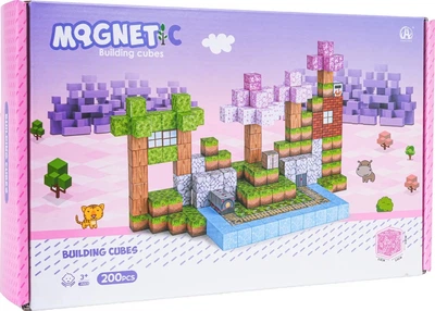 Конструктор магнітний 200 елементів ZKL.CH1334 (5903864973952)