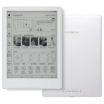 Электронная книга Meebook M8 7.8" E Ink Carta, 4/64 ГБ, Android 14, Smart Light, белая