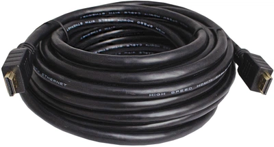Кабель Patron HDMI-HDMI v2.0 4K 60Hz 19+1CCS 10 м Black (PN-HDMI-2.0-10)