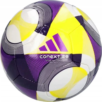 Мяч футзальный Adidas CNXT25 PRO SAL JH1278 4 Белый, желтый, фиолетовый (4067905527366)
