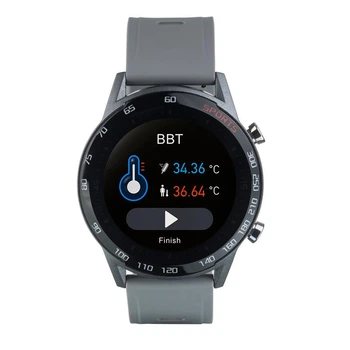 Смарт-часы Globex Smart Watch Me2 Gray; 1.3" (240х240) IPS сенсорный / Realtek RT8762 / Bluetooth 5.0 / GPS / 55 х 45 х 11.3 мм, 35 г / IP67 / 240 мАч / серый