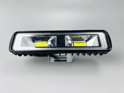 Фара LED прямоугольная (chip COB) 48W 6000K (2 диода) (15см х 4см х 4см) алюминий