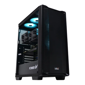 Двухпроцессорная рабочая станция PowerUp #304 Xeon E5 2690 v3 x2 / 64 GB / HDD 1 TB / SSD 512GB / GeForce RTX 3060 12GB многопроцессорная вычислительная система для разработки