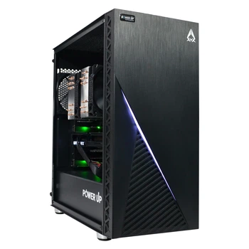 Двухпроцессорная рабочая станция PowerUp #383 AMD EPYC 7702 x2 / 256 GB / SSD 1TB / GeForce RTX 4060 8GB многопроцессорная вычислительная система для разработки